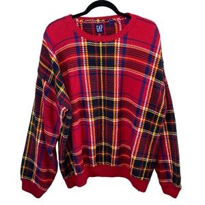 Gap Vintage Colorful Knit Striped Sweater